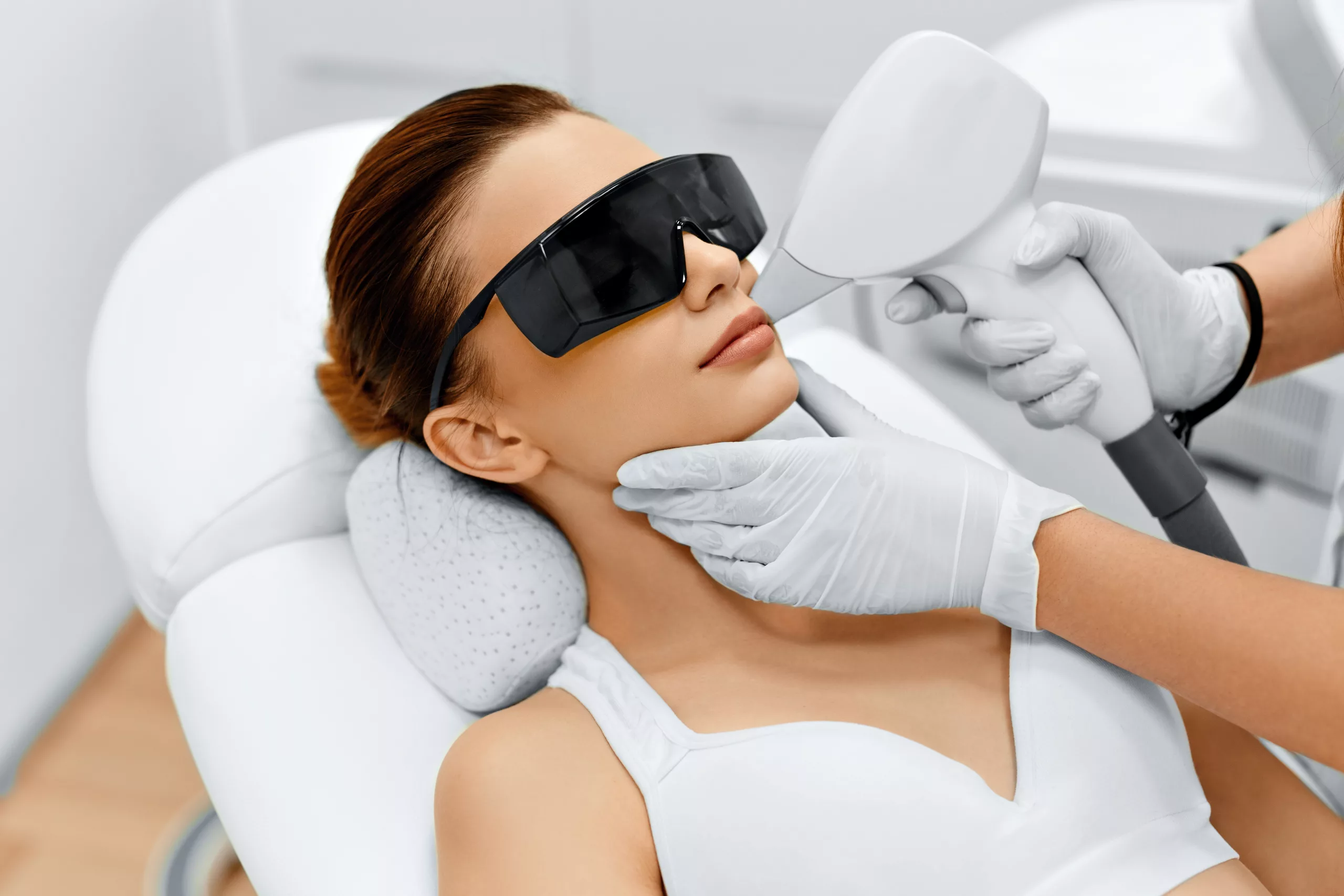 A Lady getting Laser Hair Removal | New U Women's Clinic & Aesthetics in Kennewick, WA